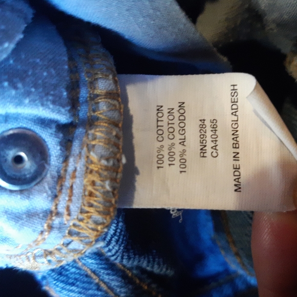 Size 5 Straight Leg The Children's Place Jeans - Picture 5 of 8